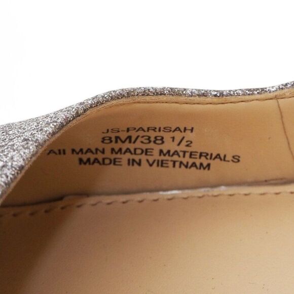 Jessica Simpson Parisah 5" Platform Pump Silver Glitter Ombre Women's 8M - Picture 9 of 11